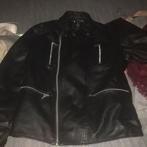 Fried denim nyc leather jacket